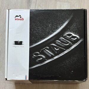 Staub Black Cast Iron Cookware